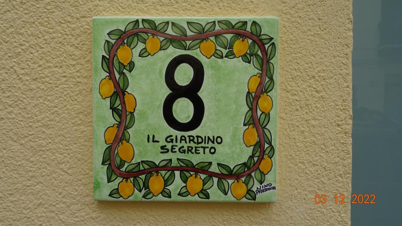 Il Giardino Segreto Leilighet Palermo Eksteriør bilde